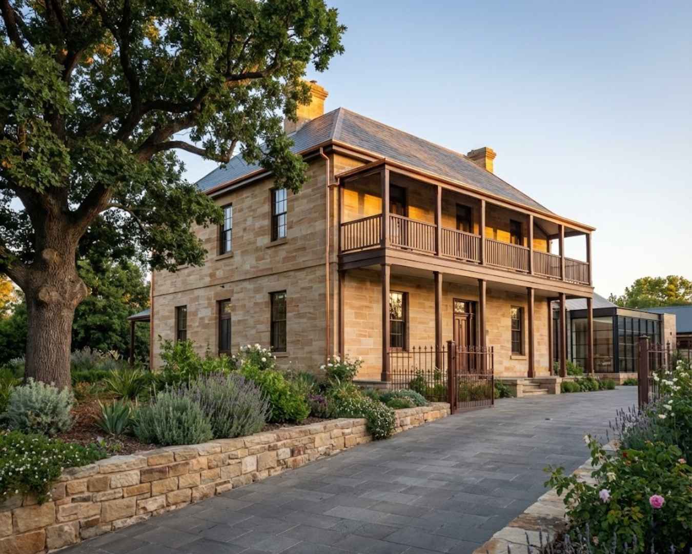 Restored Adelaide heritage home exterior